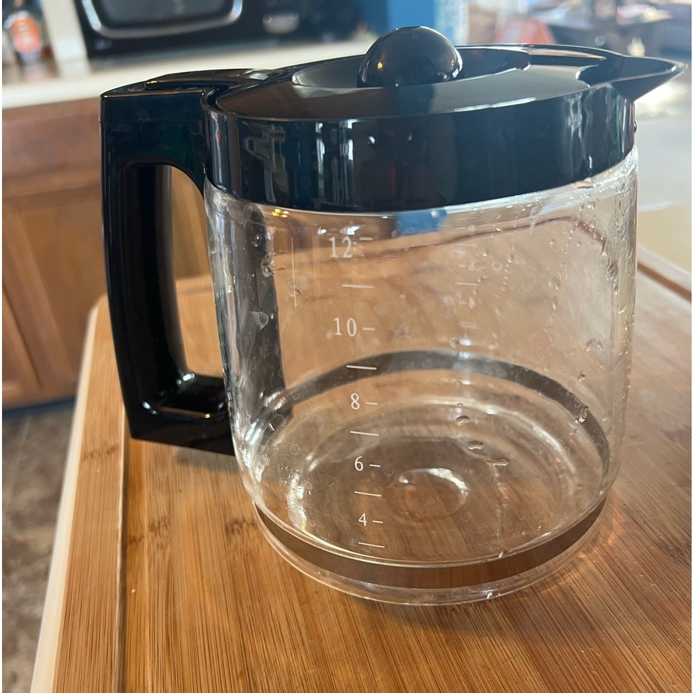 12-Cup Replacement Glass Carafe Pot Compatible with Hamilton Coffee Maker Models